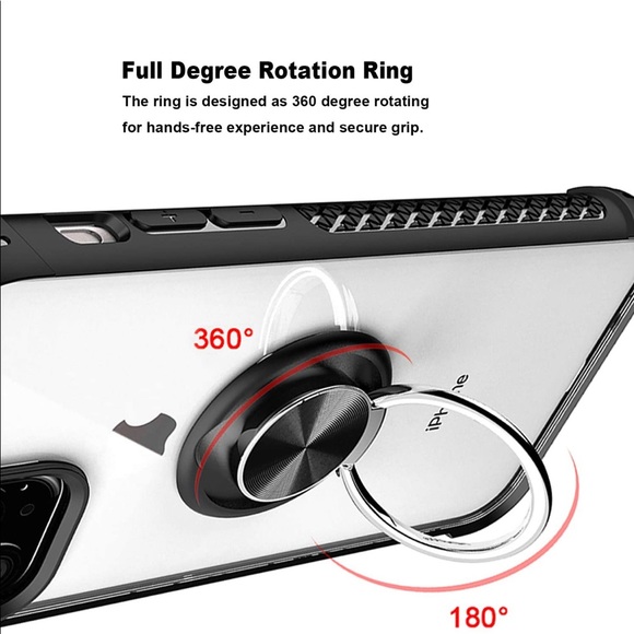 🔴 SOLD iPhone 11 Case 6.1 inch, Clear Crystal Body Anti-Scratch Shockproof - Picture 2 of 7